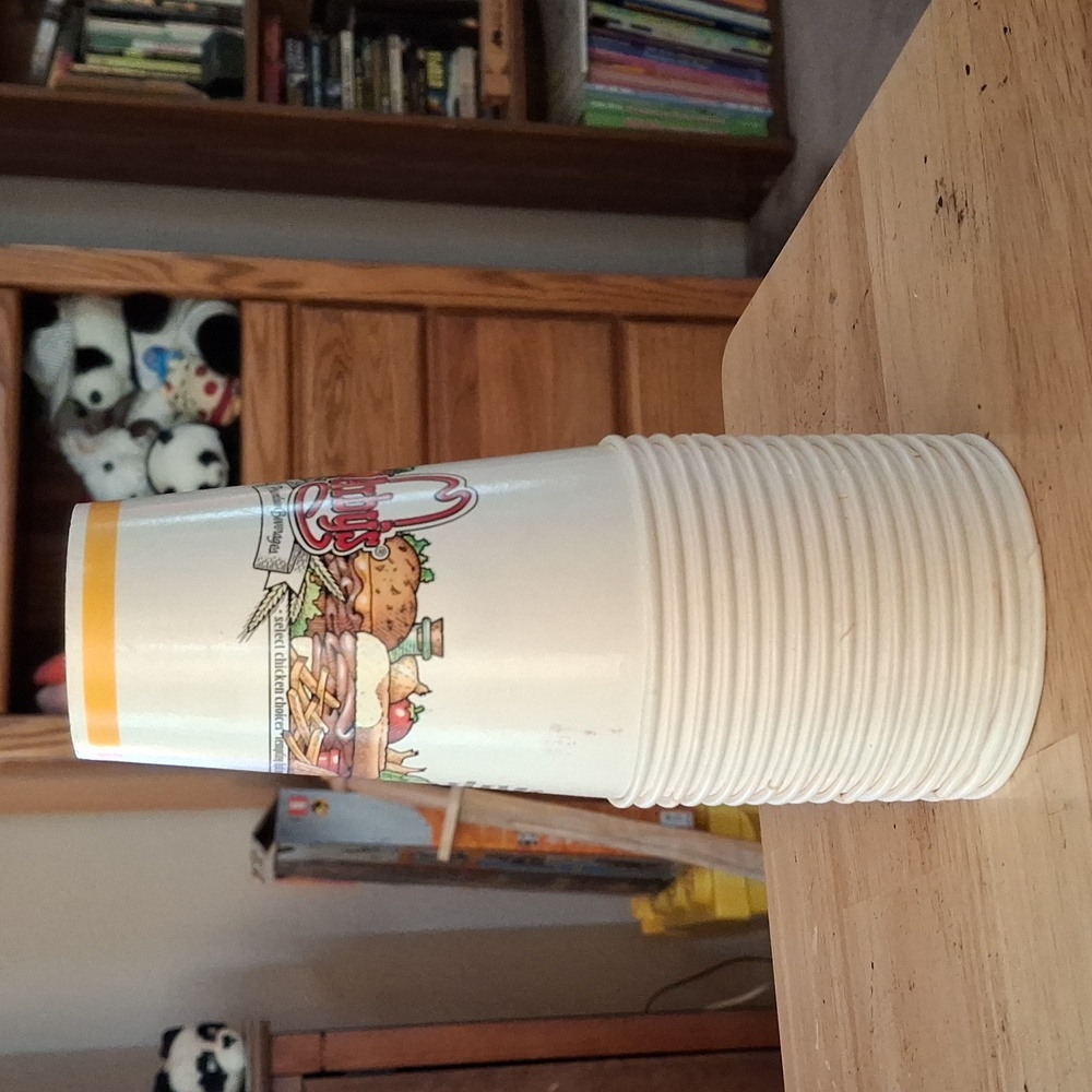 Vintage arby's paper cups